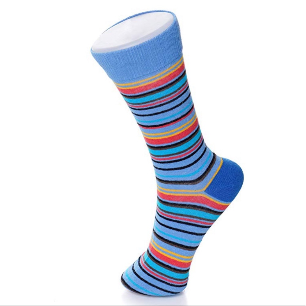 Men’s funky (6 pack) colorful socks shoe size 6-12 - Picture 4 of 8